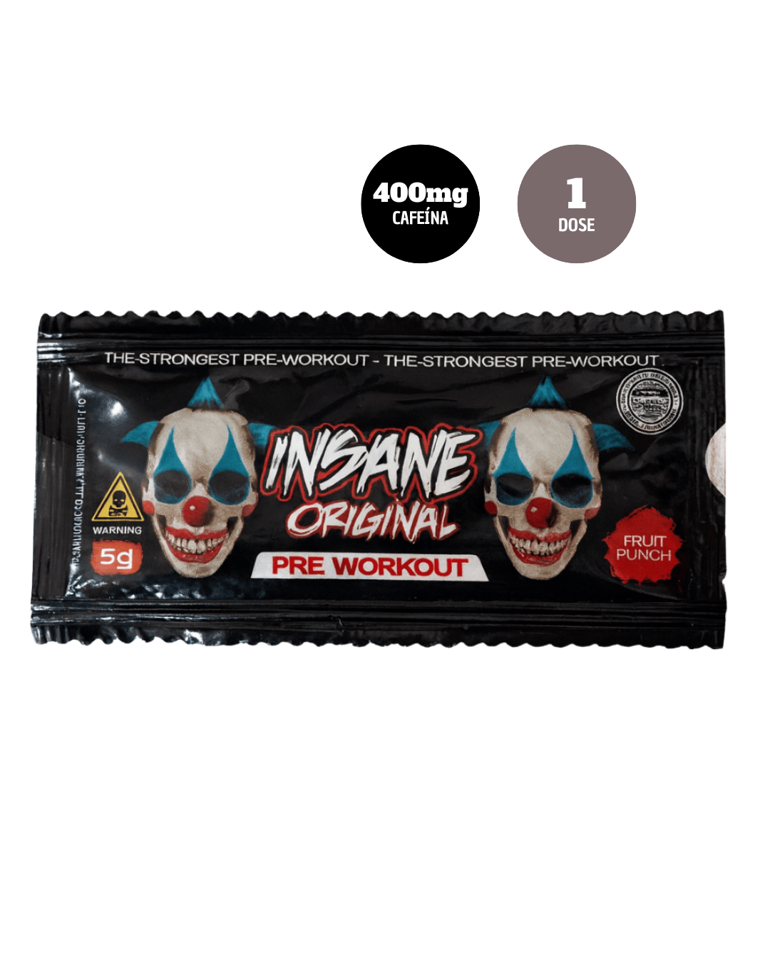 Sachê Dose Única Insane Clown