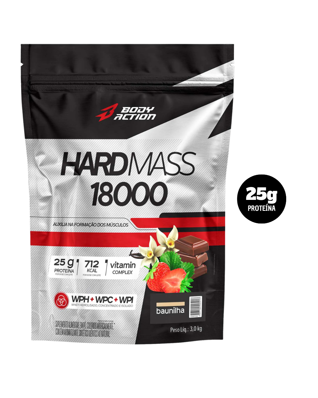 Hard Mass Body Action