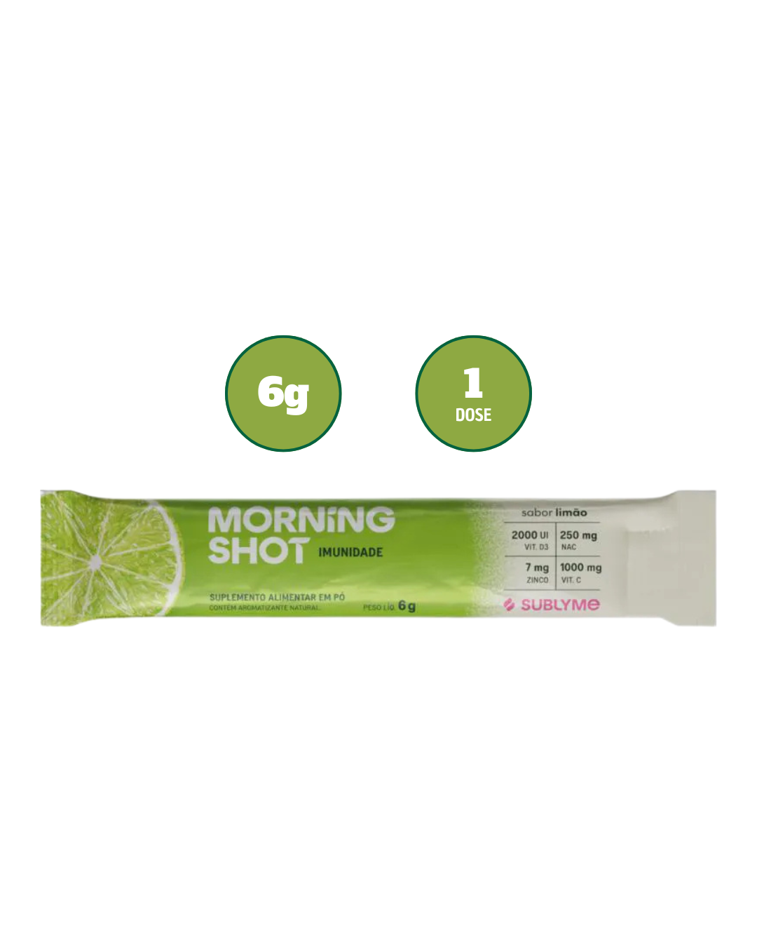 Sachê Morning Shot (Dose Única)