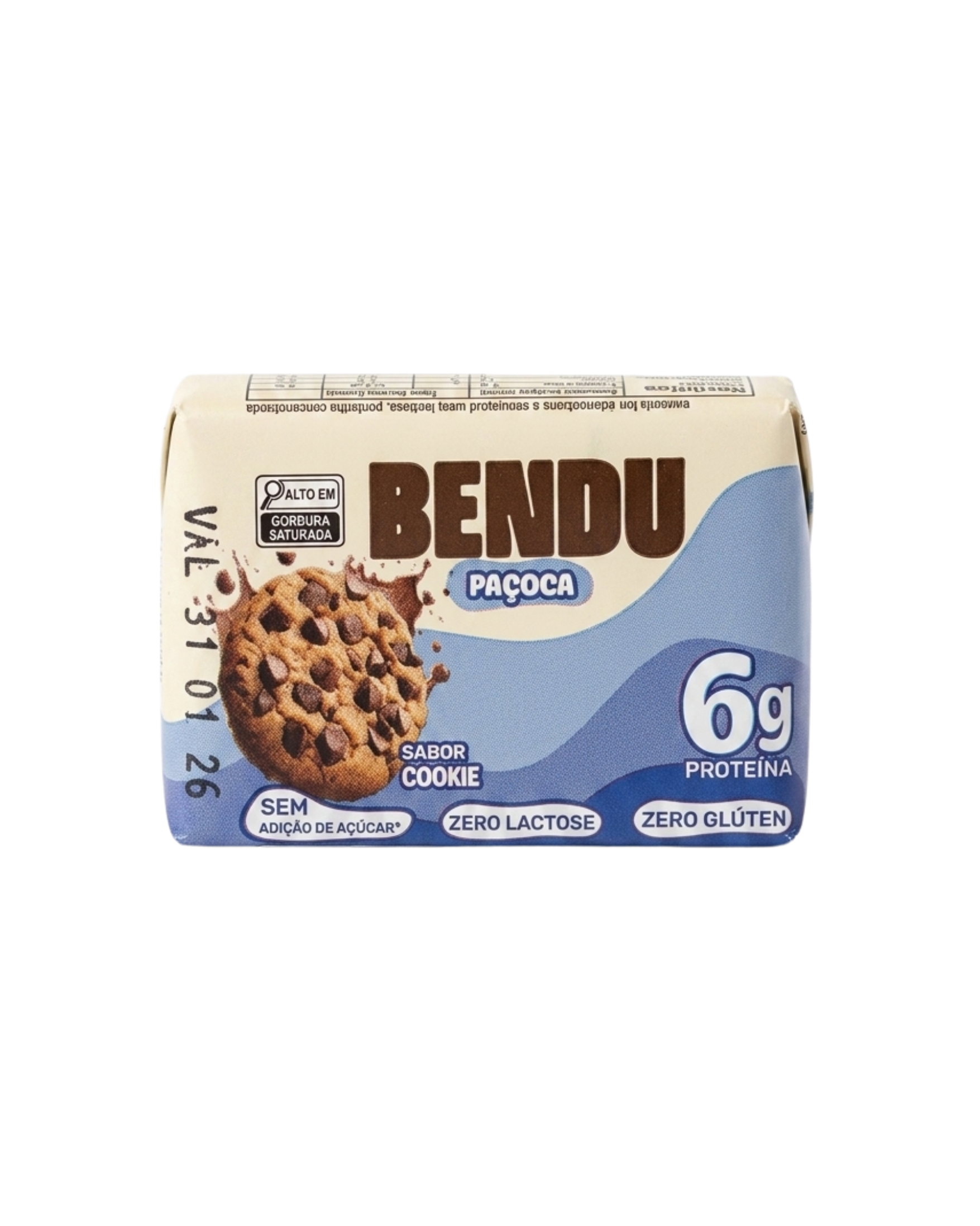 Paçoca Proteica Bendu