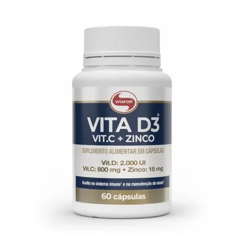 Vitamina D3 + Vit. C + Zinco