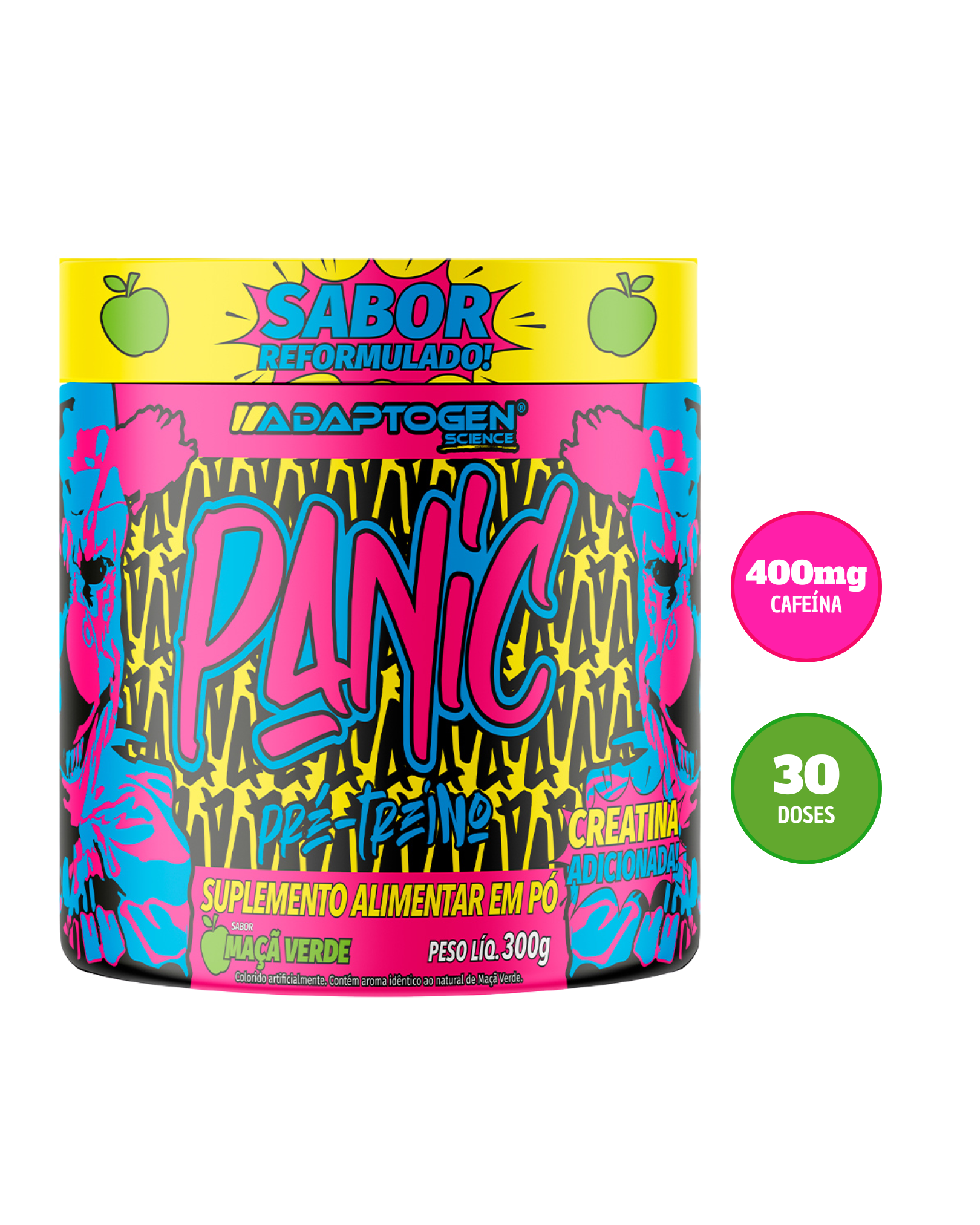 Pré-Treino Panic Adaptogen